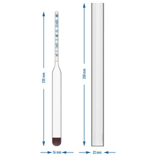 Alcolometro in vetro di precisione – photo 6