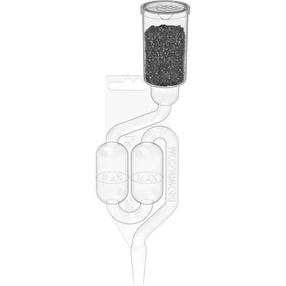 Assorbitore di odori per fermentazione con gorgogliatore Maxi e carbone attivo – photo 4