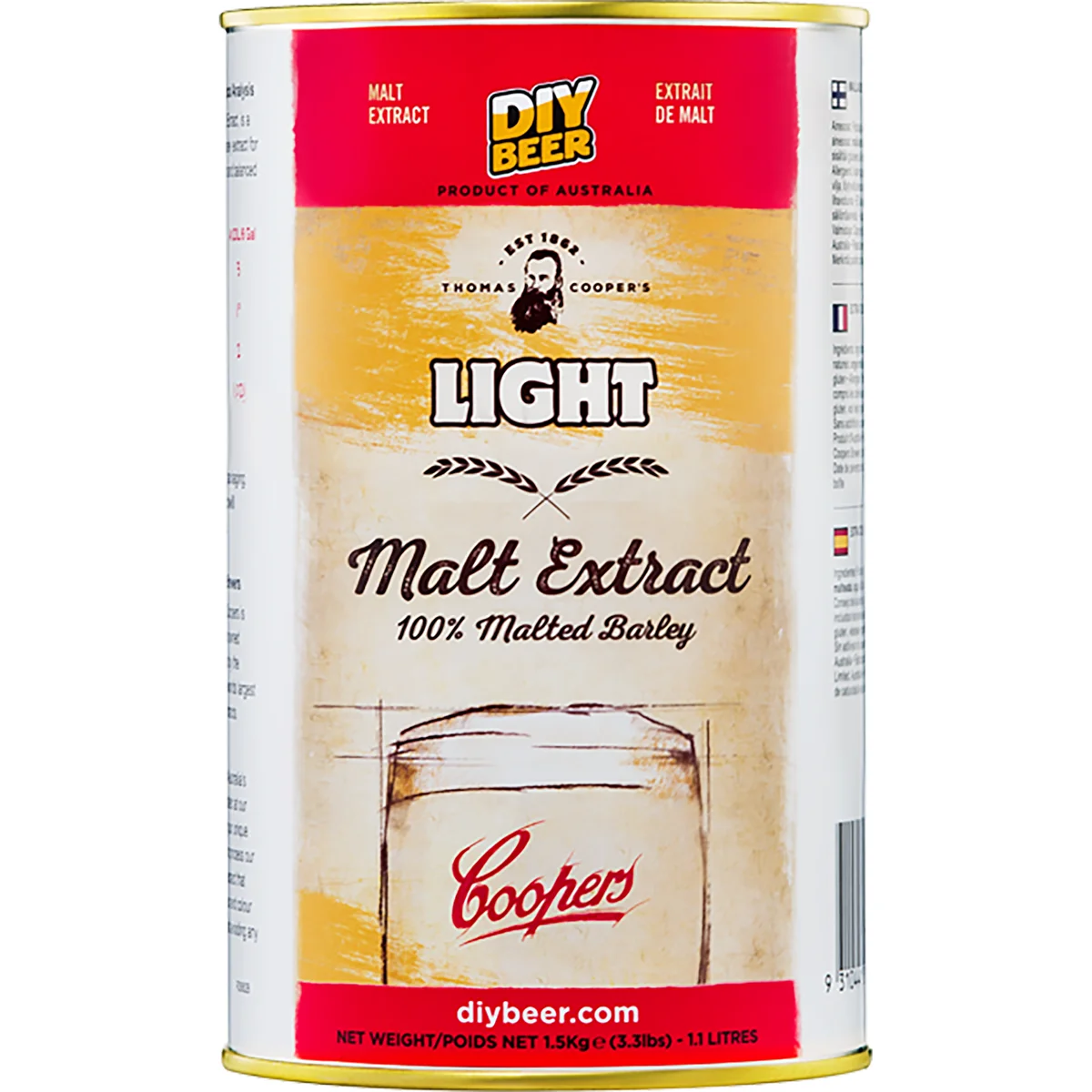Estratto di malto chiaro Coopers Light