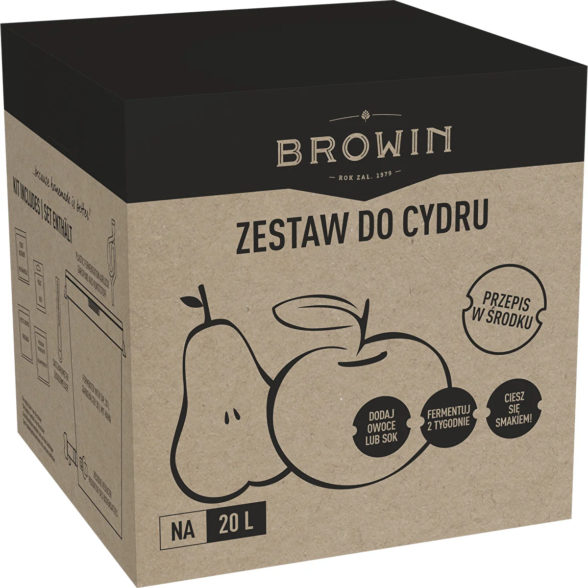 Kit per sidro da 20 L