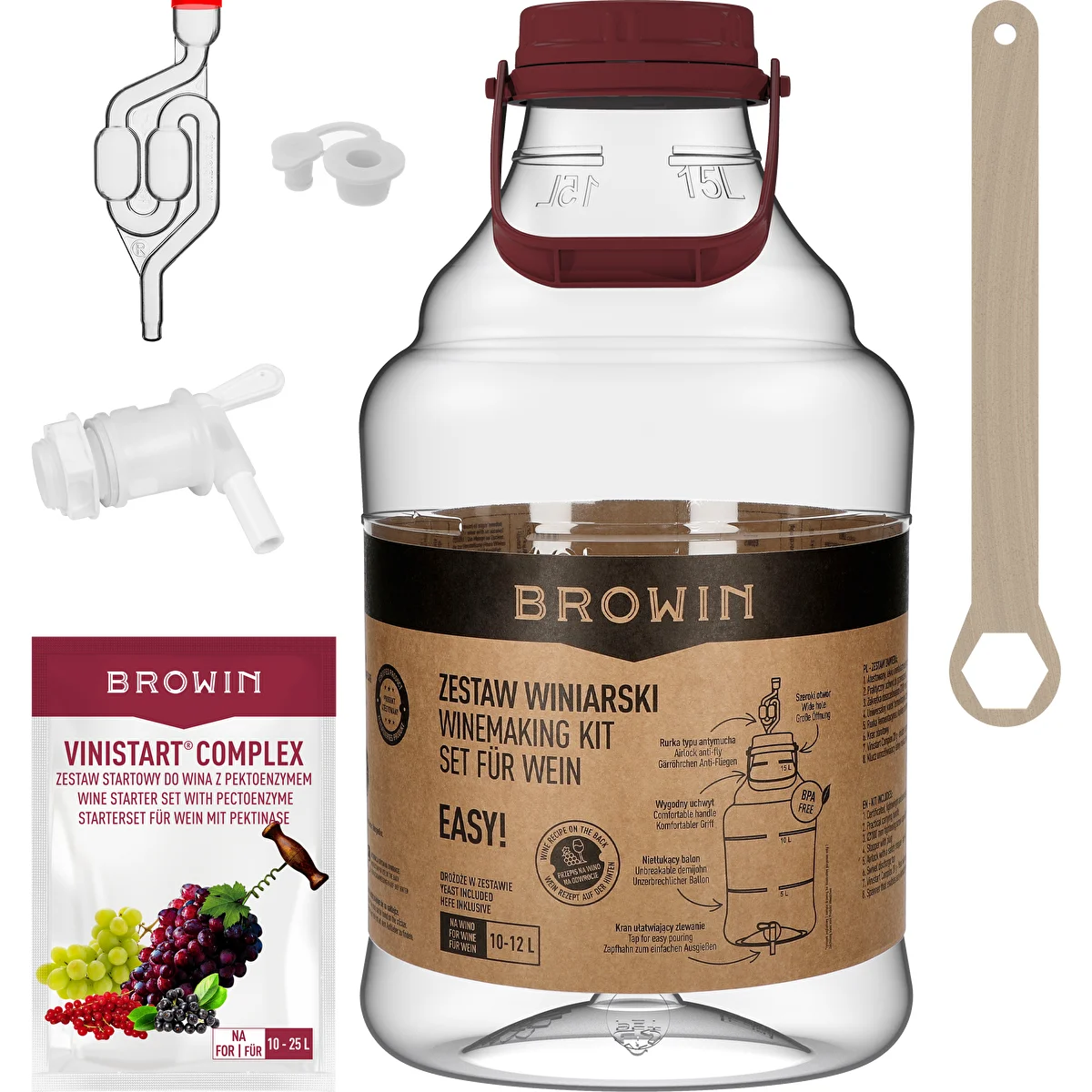 Kit Enologico Easy – il modo facile per fare il vino fatto in casa