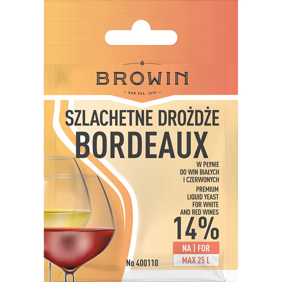 Lievito enologico Bordeaux, 20 ml