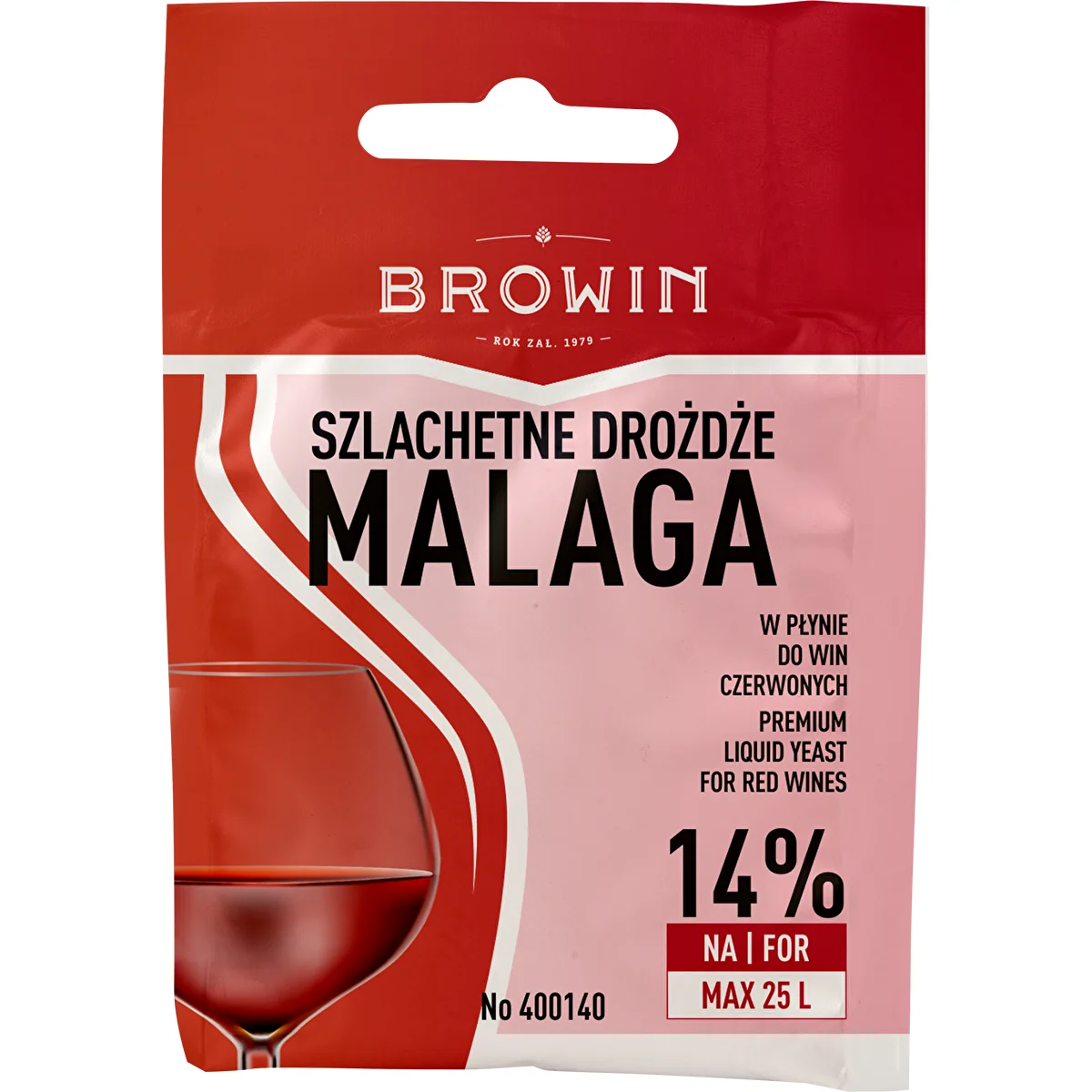 Lievito enologico Malaga, 20 ml