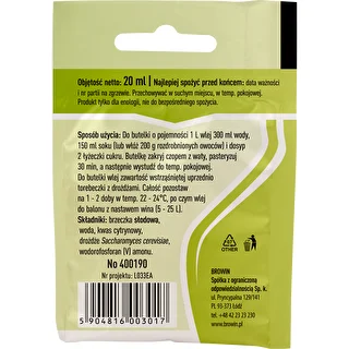 Lievito enologico Universale, 20 ml – photo 2