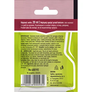 Lievito enologico universale pronto all'uso, 20 ml – photo 2
