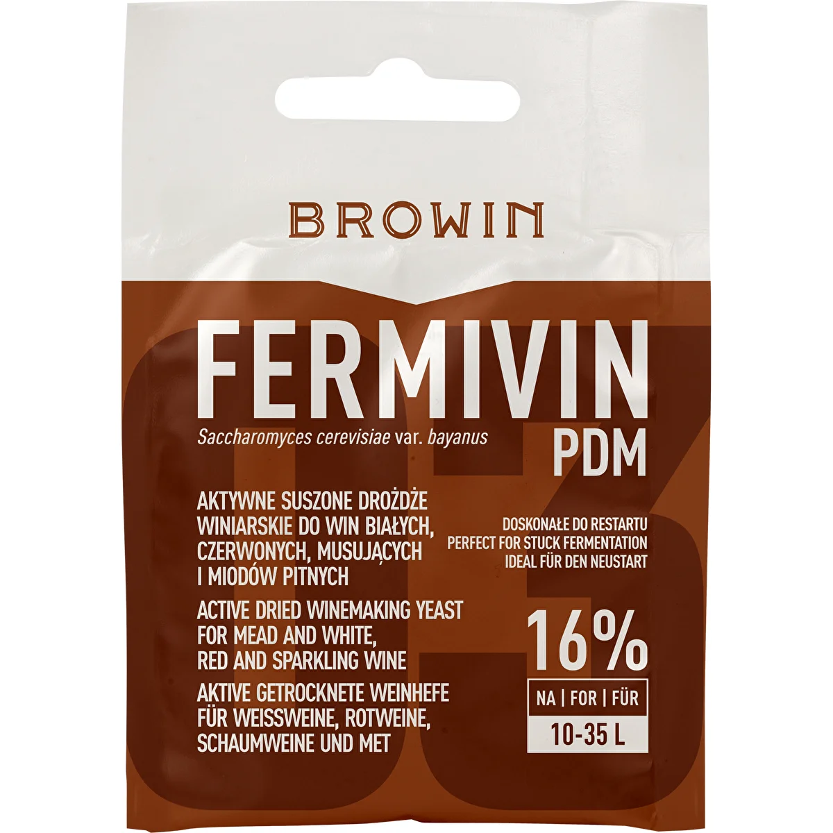 Lievito enologico Fermivin PDM, 7 g