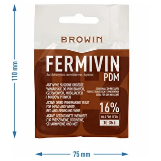Lievito enologico Fermivin PDM, 7 g – photo 3