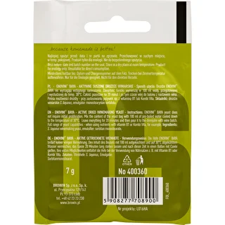 Lievito enologico Enovini® BAYA, 7 g – photo 2