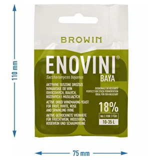 Lievito enologico Enovini® BAYA, 7 g – photo 3