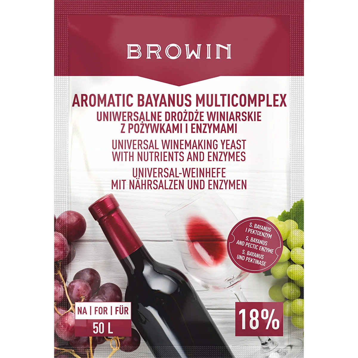 Kit starter per vino Aromatic Bayanus Multicomplex, 40 g