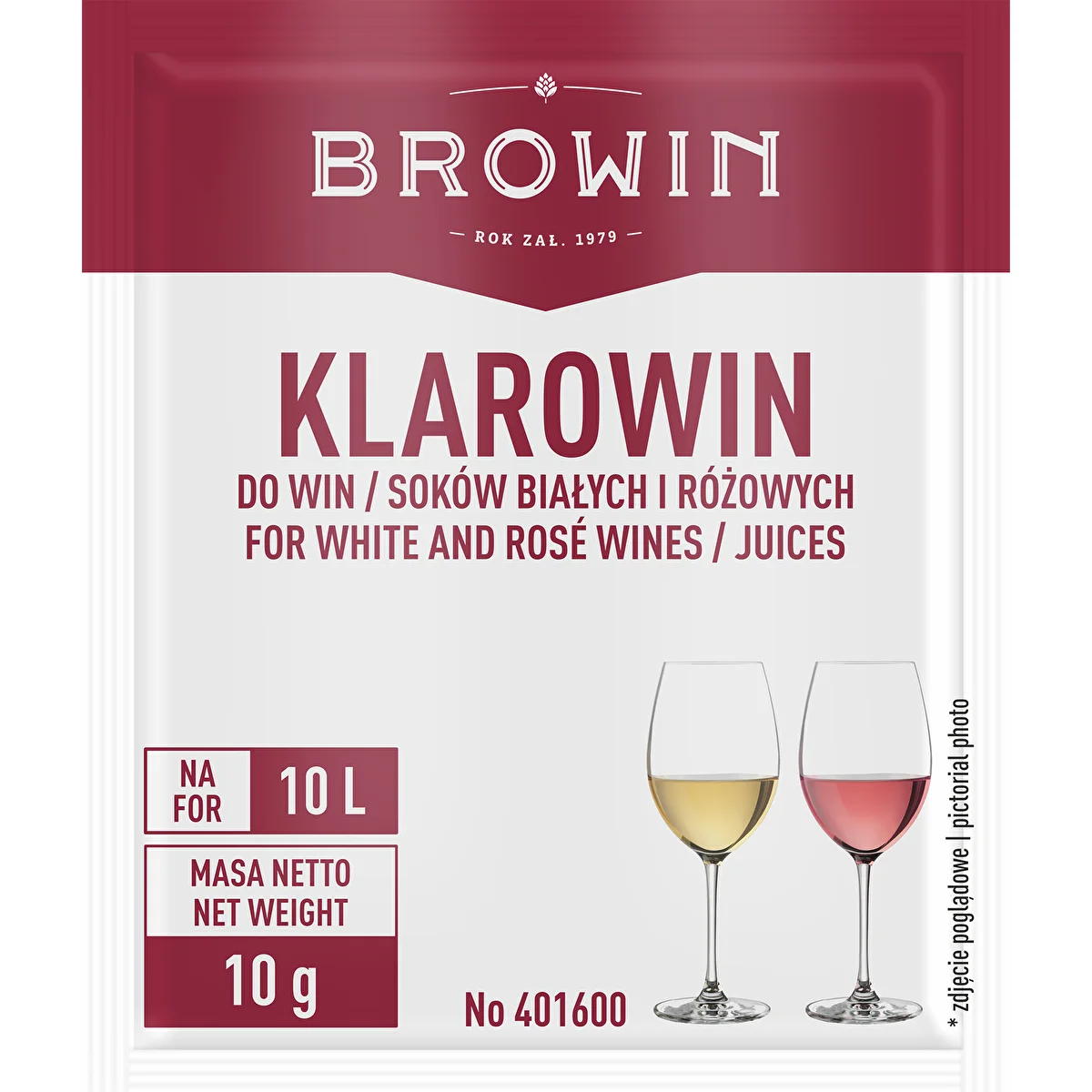 Klarowin - agente chiarificante 10 g