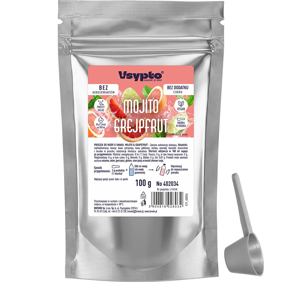 VSYPTO al gusto Mojito Pompelmo, 100 g
