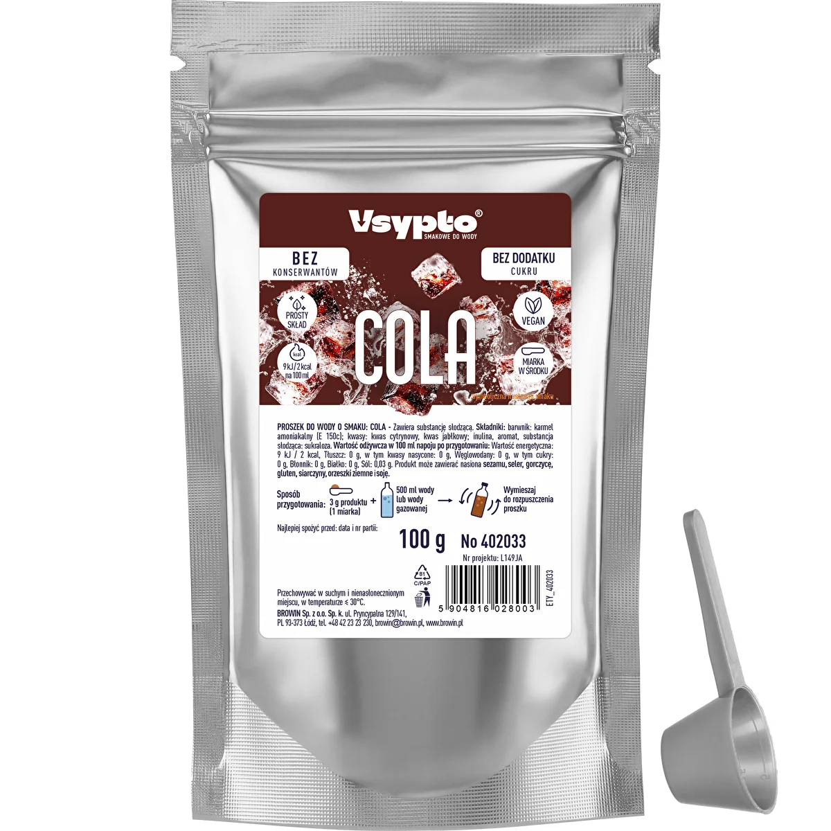 VSYPTO al gusto Cola, 100 g