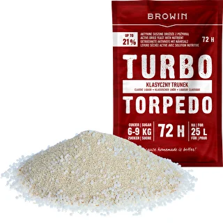 Lievito da distilleria Turbo Torpedo 72h 21% - 120 g – photo 3