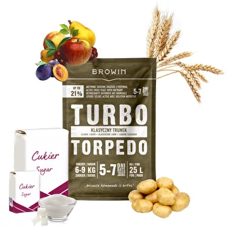 Lievito da distillazione Turbo Torpedo 5-7 giorni 21% 100 g – photo 4