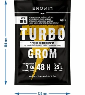 Lievito per distillati Turbo Grom 48 h – photo 4