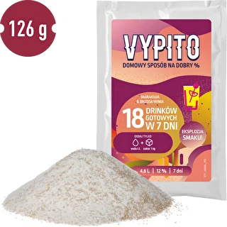 VYPITO 12%, bustina per 18 drink – Maracuja-Pesca, 126 g – photo 3