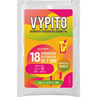 VYPITO 12%, bustina per 18 cocktail – Multitropic, 126 g