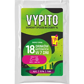 VYPITO 12%, bustina per 18 drink - Energy Drink, 126 g
