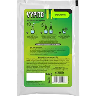 VYPITO 12%, bustina per 18 drink - Energy Drink, 126 g – photo 2