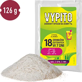 VYPITO 12%, bustina per 18 drink - Limone & Lime, 126 g – photo 3