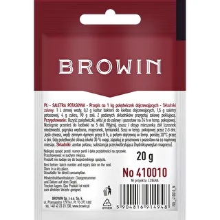 Nitrato di potassio (salnitro) per la salagione della carne, 20 g – photo 2