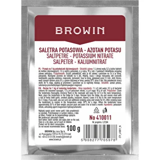 Nitrato di potassio (salnitro) per la salagione delle carni, 100 g – photo 1