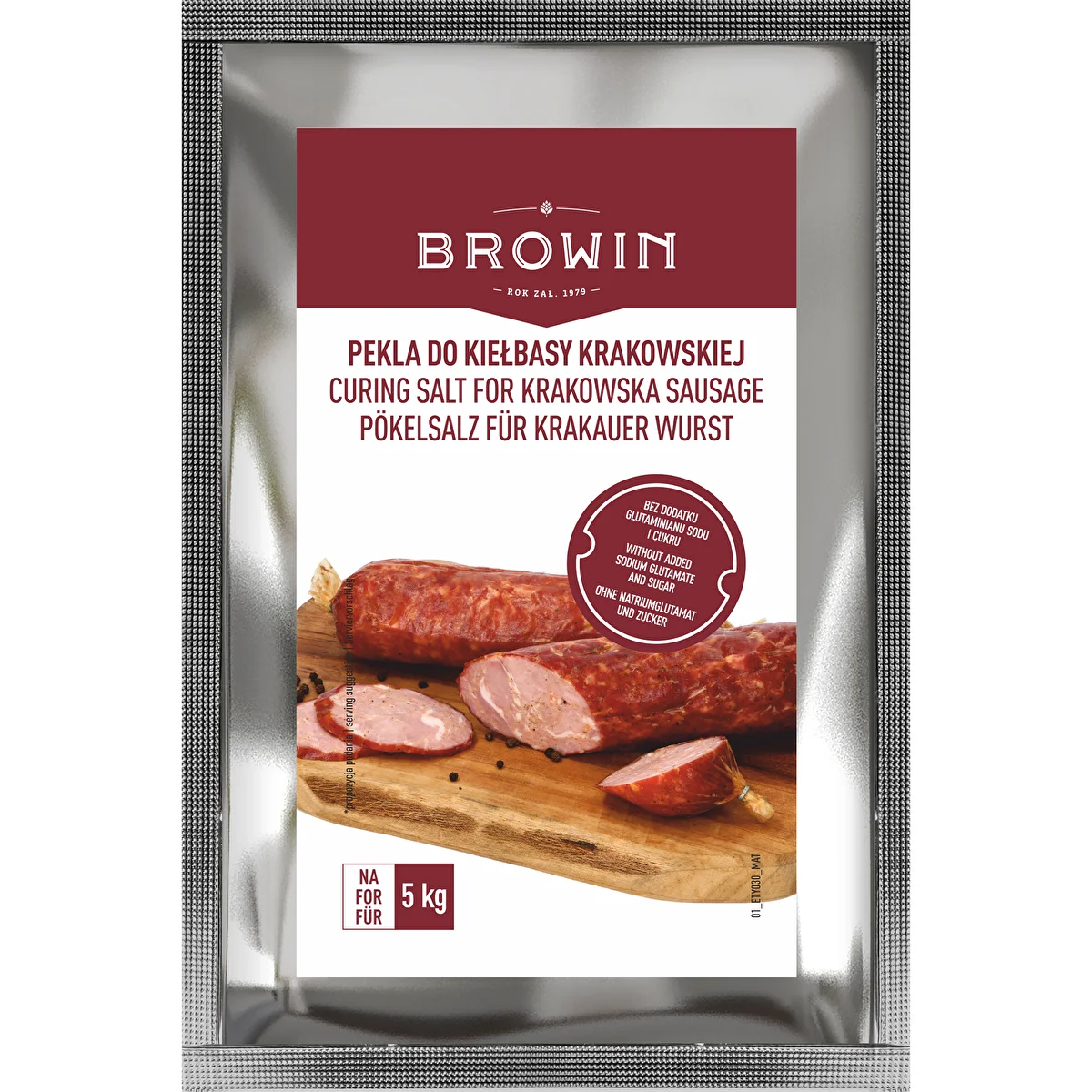 Peklosól – Miscela per la salsiccia di Cracovia (Krakowska) - 115 g