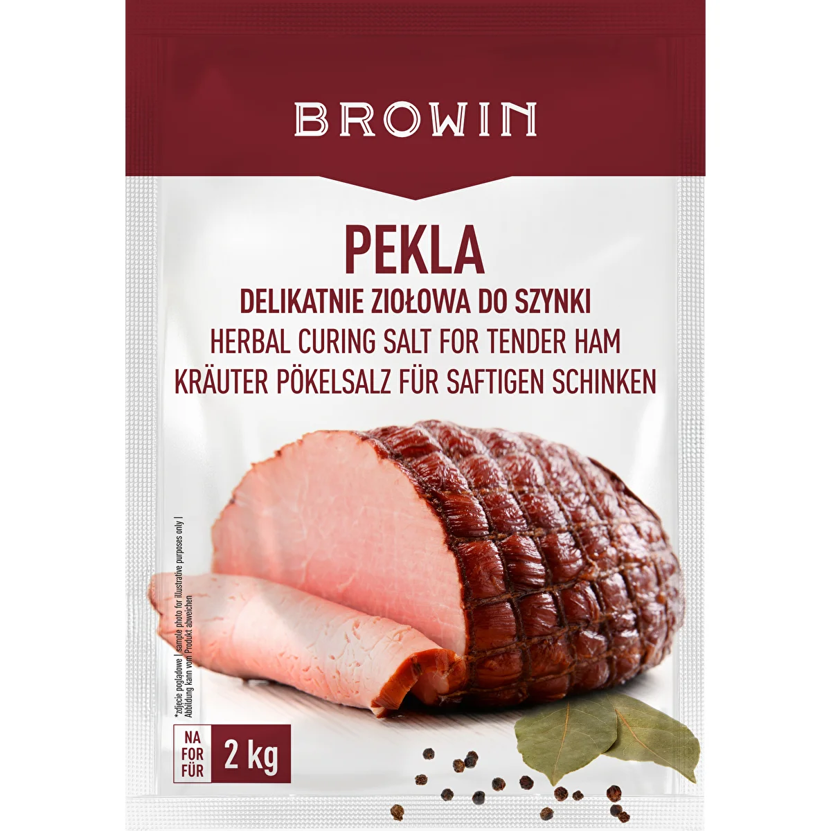 Miscela per salagione alle erbe, delicata, per prosciutto, 75 g