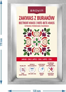 Fermentato di barbabietola in polvere mela - peperoncino, 36 g – photo 3