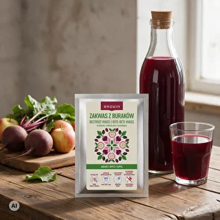 Preparato in polvere per fermentato di barbabietola con mela, 36 g – photo 4