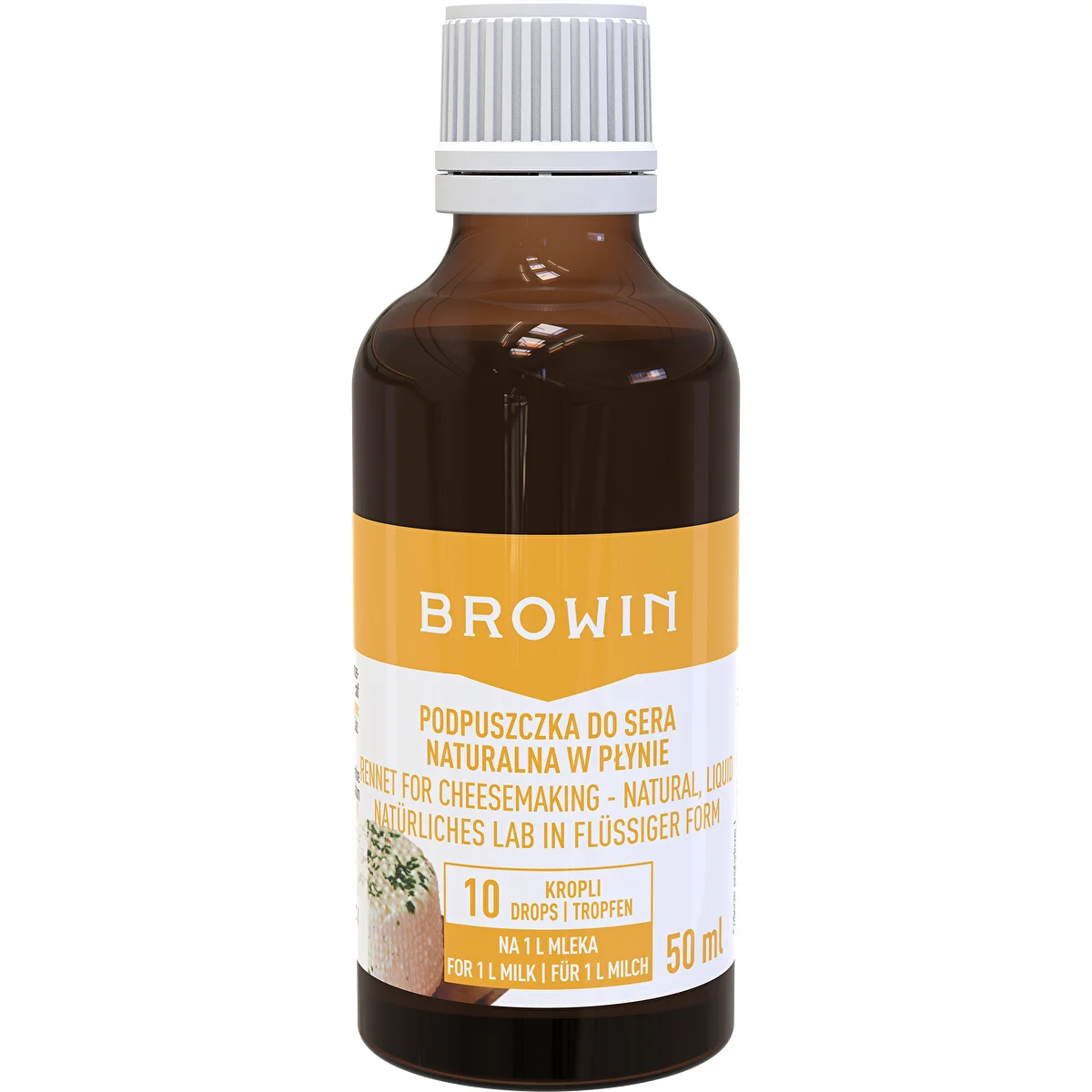 Caglio naturale liquido per formaggi 50 ml