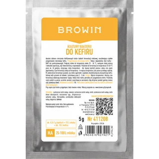 Colture batteriche per kefir e latte fermentato, 5 g