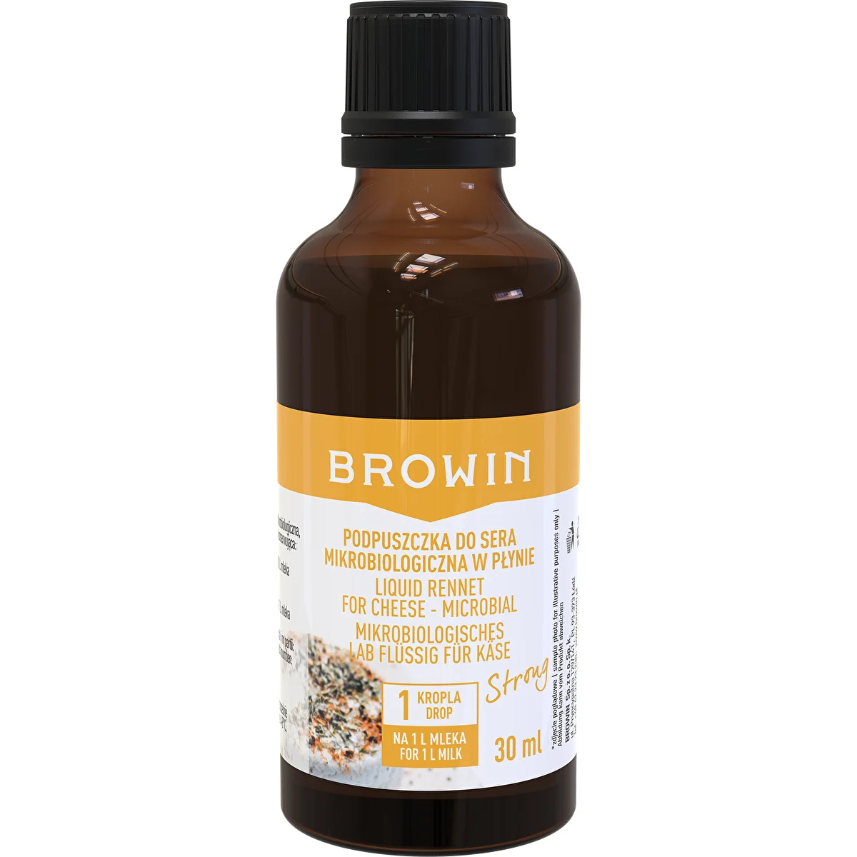 Caglio microbiologico strong per formaggi, 30 ml