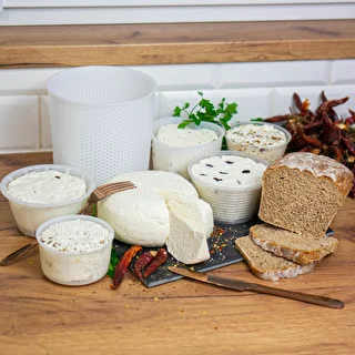 Stampo per formaggio rotondo Ø 13 x 7 cm per 500 g – photo 7