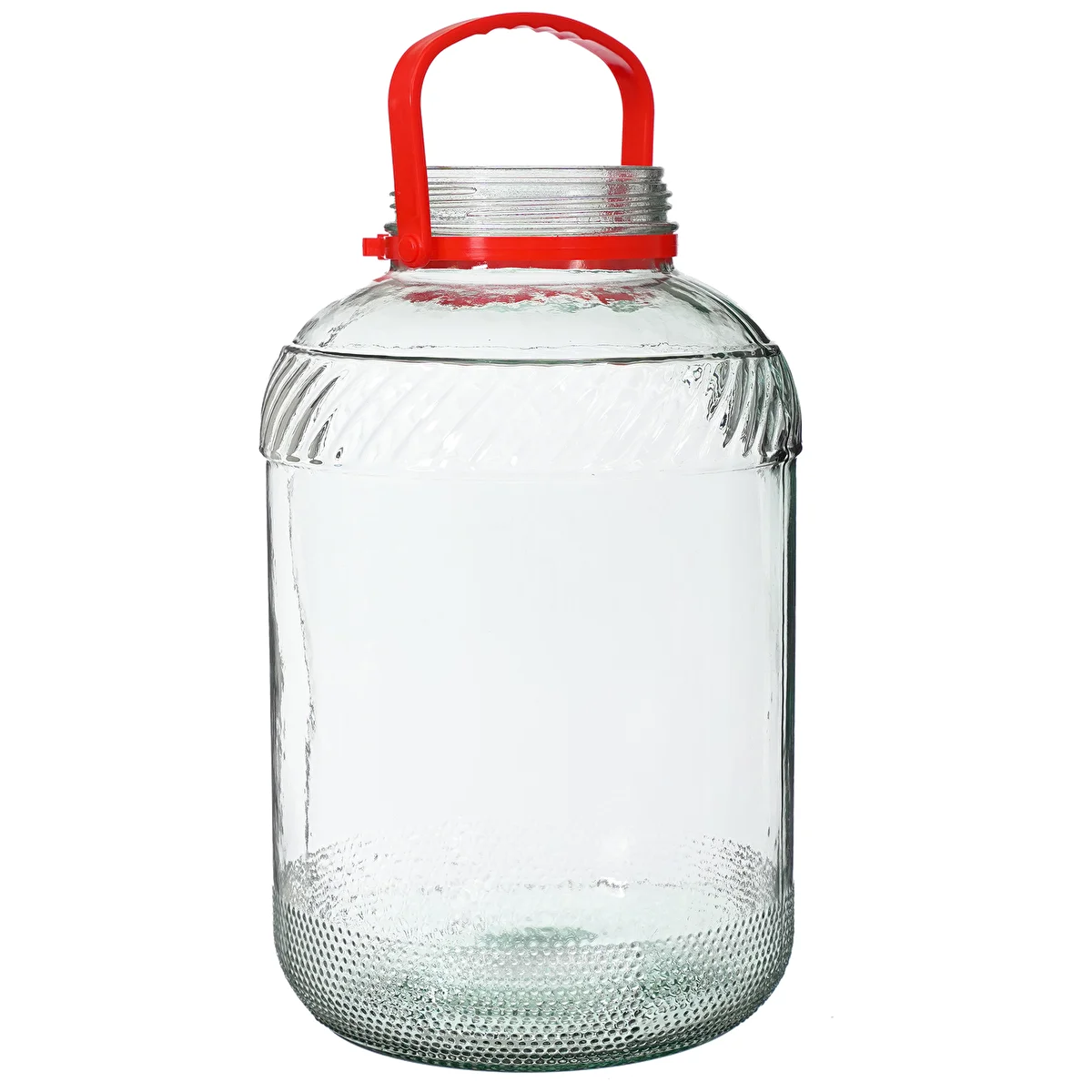 Barattolo da 10 litri con coperchio in plastica