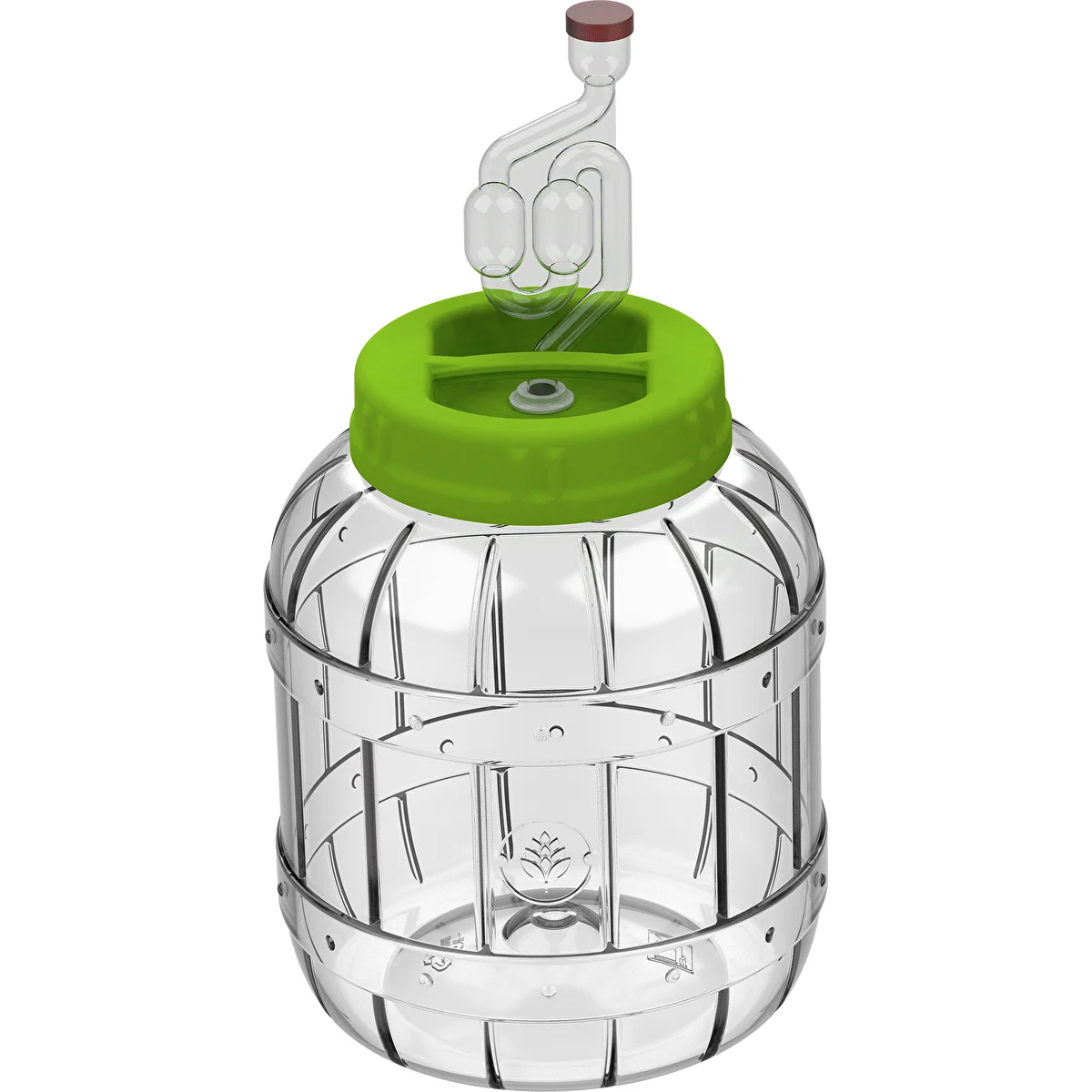 Barattolo infrangibile per la fermentazione, 3 L