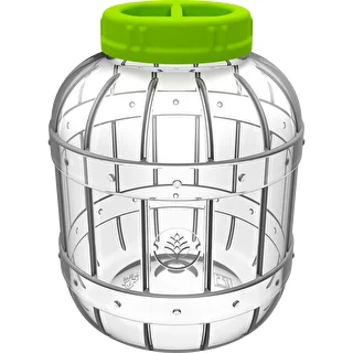 Barattolo infrangibile e multifunzionale per fermentare + pinze, 5L – photo 2