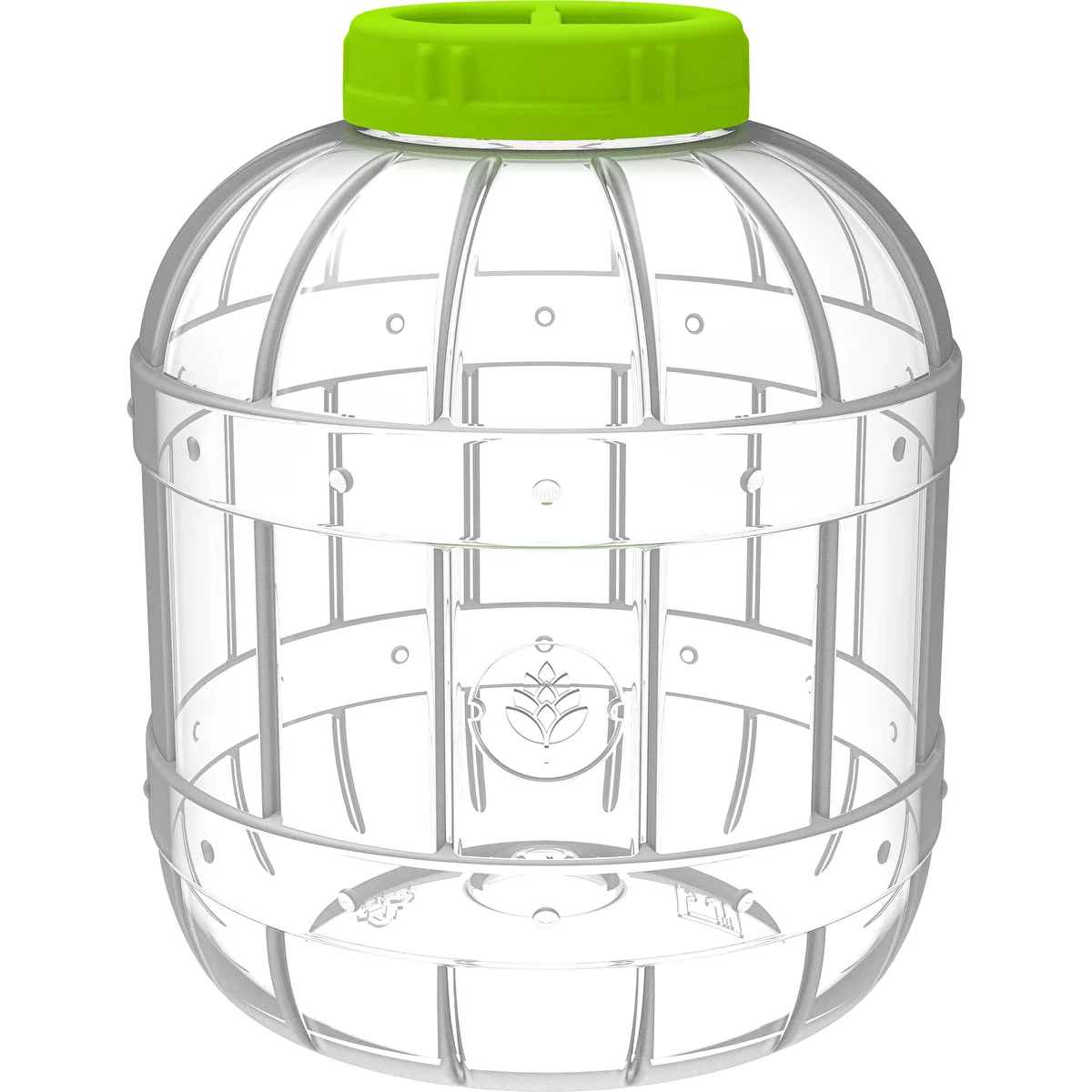 Vaso infrangibile e multifunzionale, 8 L