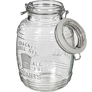 Barattolo a botte "OLD" 3 L con chiusura a leva – photo 4