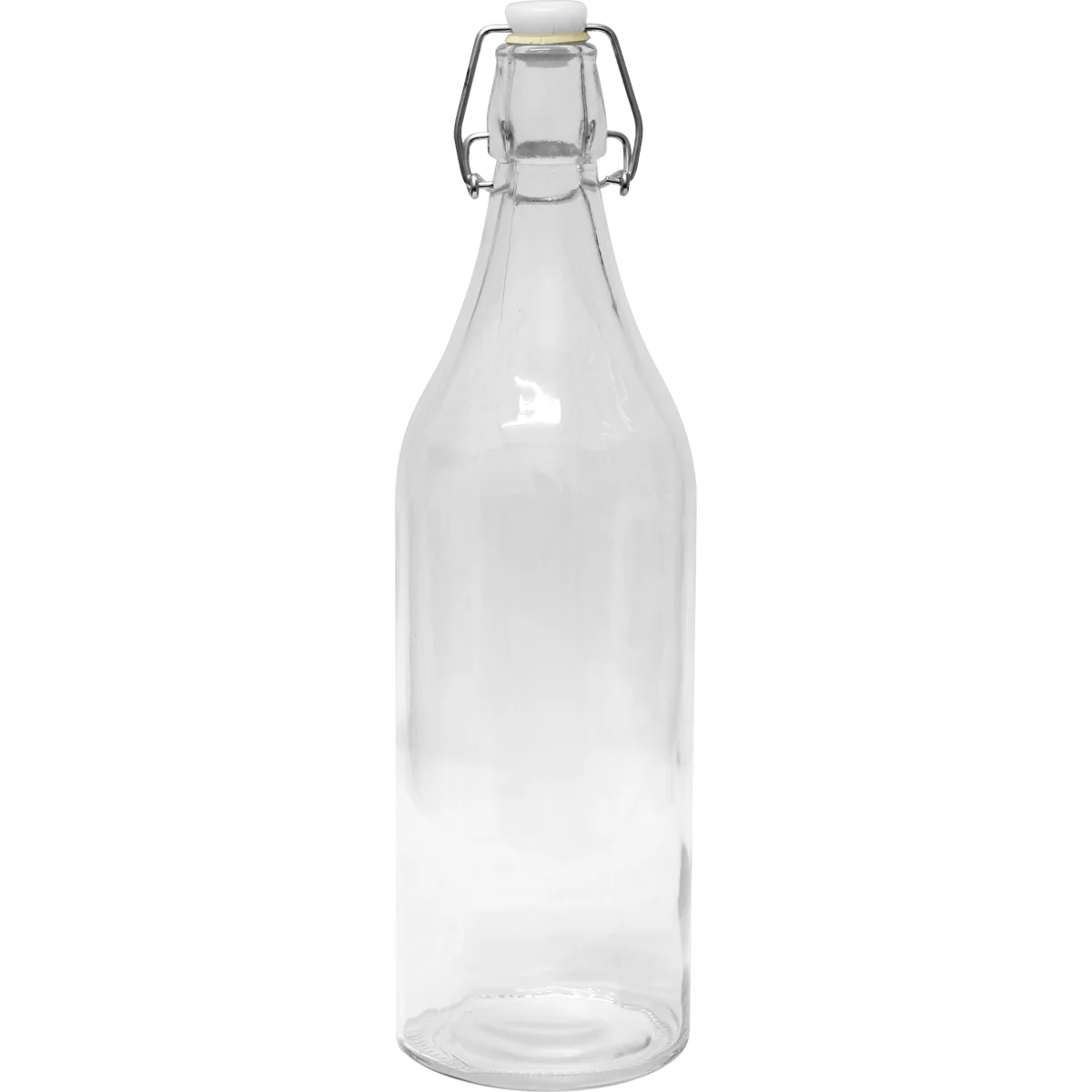 Bottiglia rotonda 1 L con chiusura ermetica