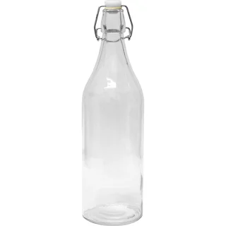 Bottiglia rotonda 1 L con chiusura ermetica