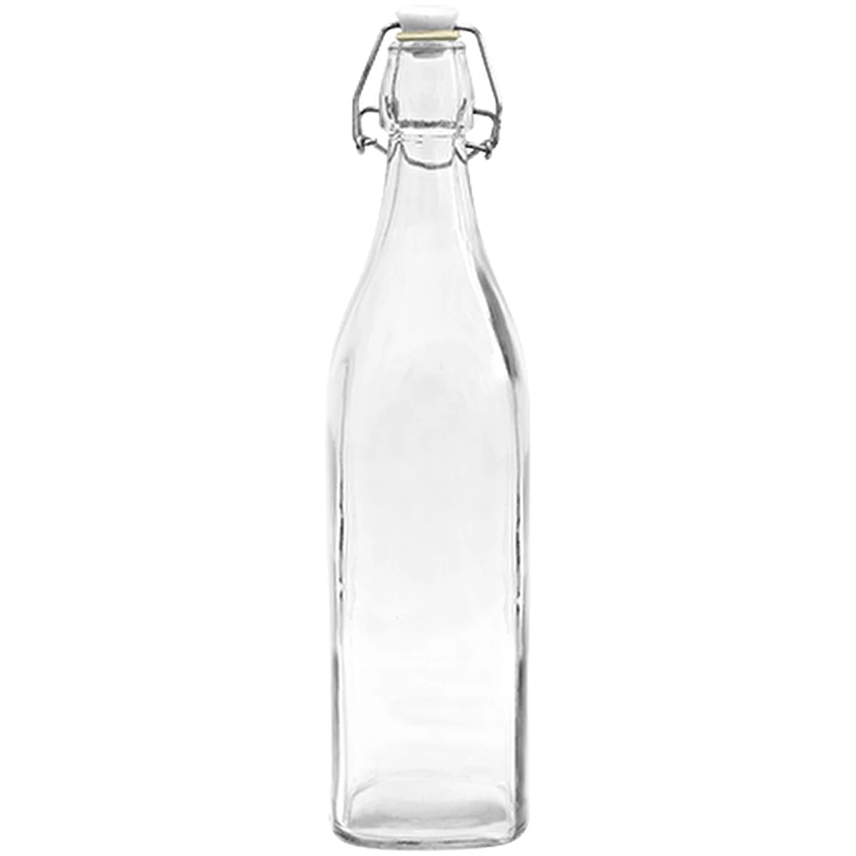 Bottiglia quadrata con chiusura ermetica 0,5 L