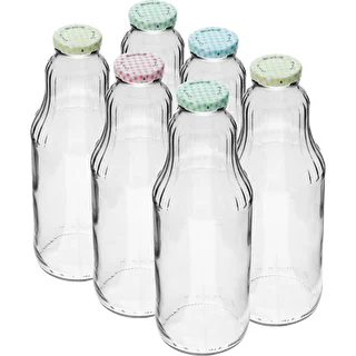 Bottiglia per succo 1 L con tappo twist-off - fi 43