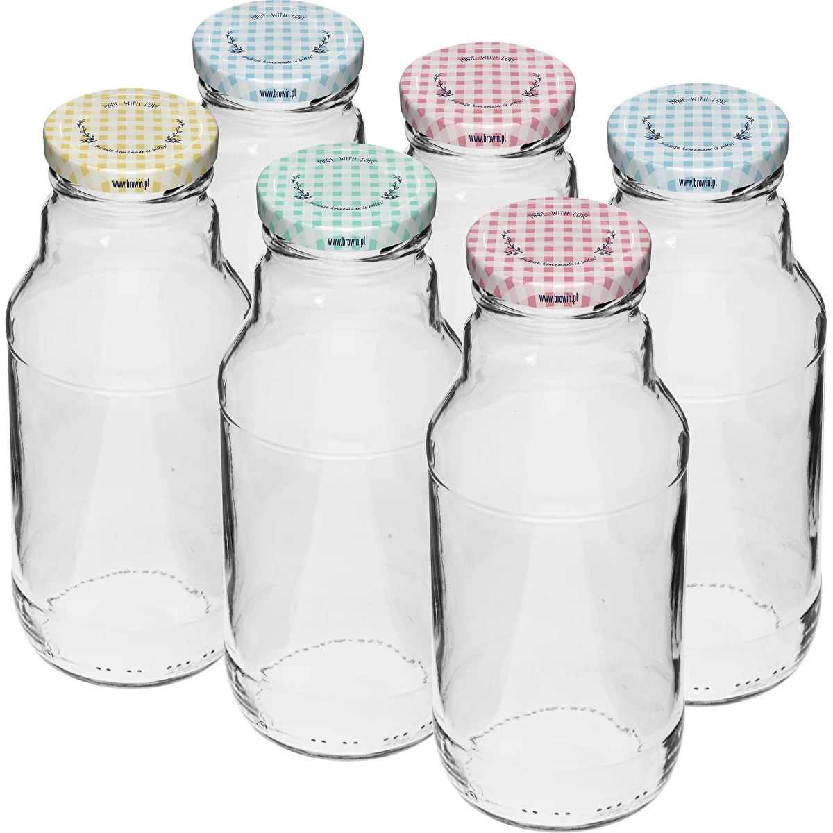 Bottiglia per succo 330 ml con tappo Twist-Off Ø 43 mm - 6 pz.