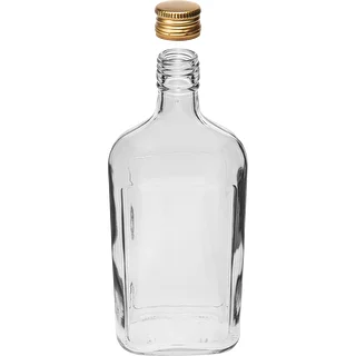 Bottiglia tipo fiaschetta 500 ml con tappo a vite, 6 pz. – photo 4