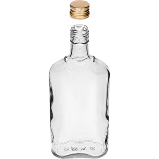 Bottiglia tipo fiaschetta 500 ml con tappo a vite, 6 pz. – photo 6