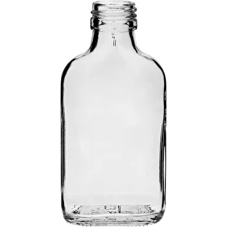 Bottiglia tipo fiaschetta per liquori 100 ml - 10 pezzi – photo 2