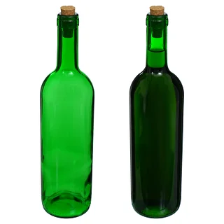 Bottiglia per vino 0,75 L verde - confezione da 8 pezzi – photo 5