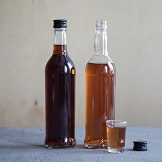 Butelka 500 ml slanciata, con tappo a vite nero, per vodka, 6 pz. – photo 9